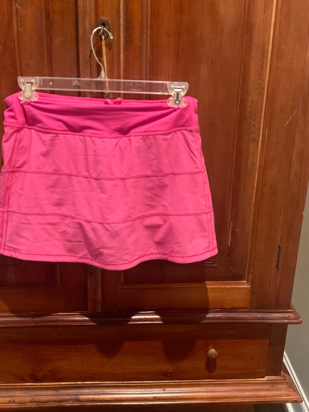 Lululemon Pace Rival Mid -Rise  Skirt Skort, Color Pink, Size 10